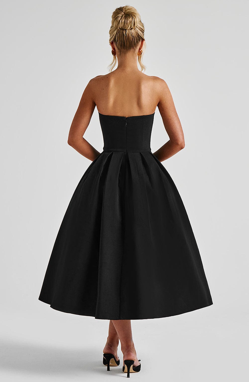 LAILA-MARIE | Vestido midi Curve Torch