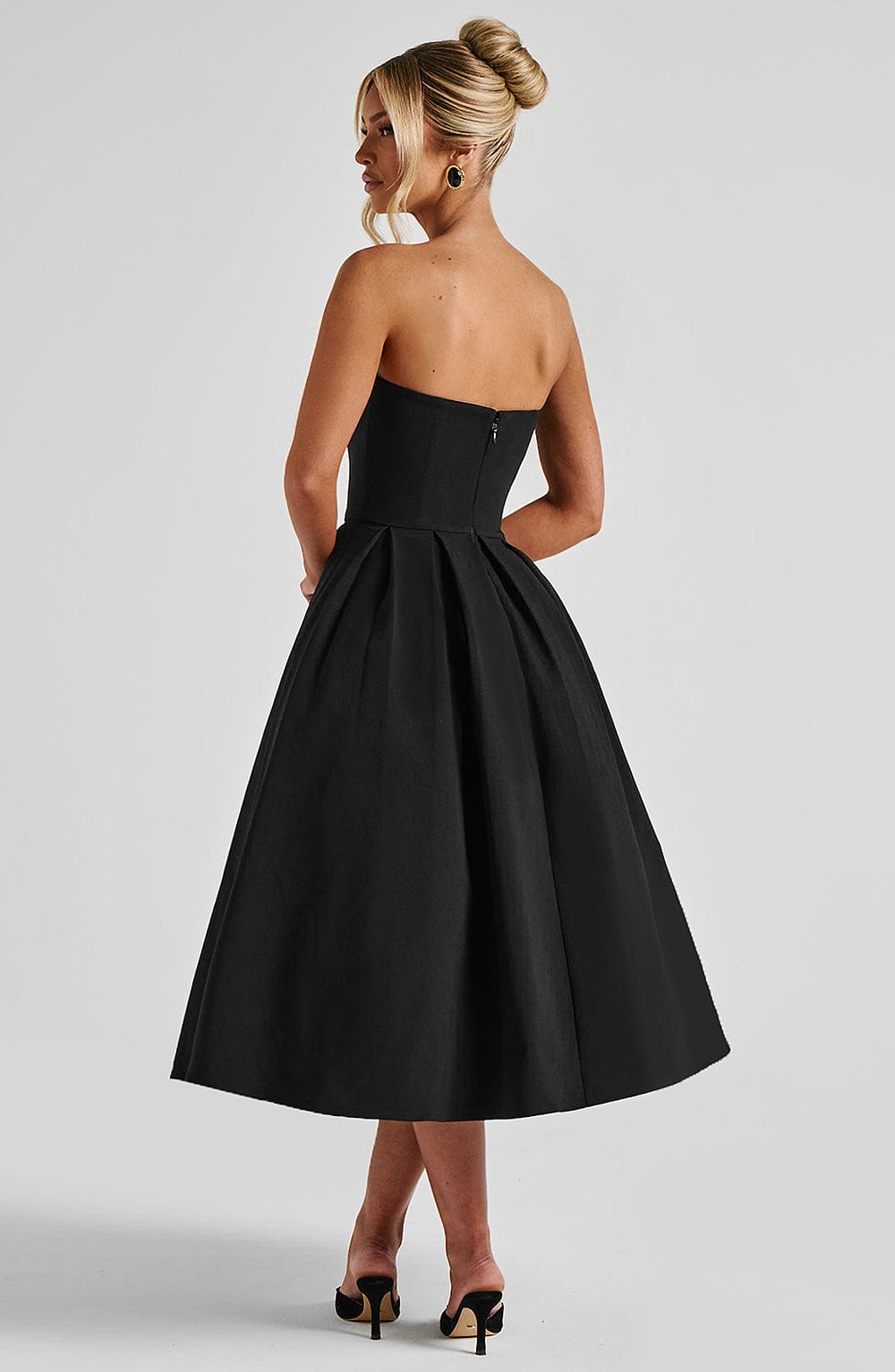 LAILA-MARIE | Vestido midi Curve Torch