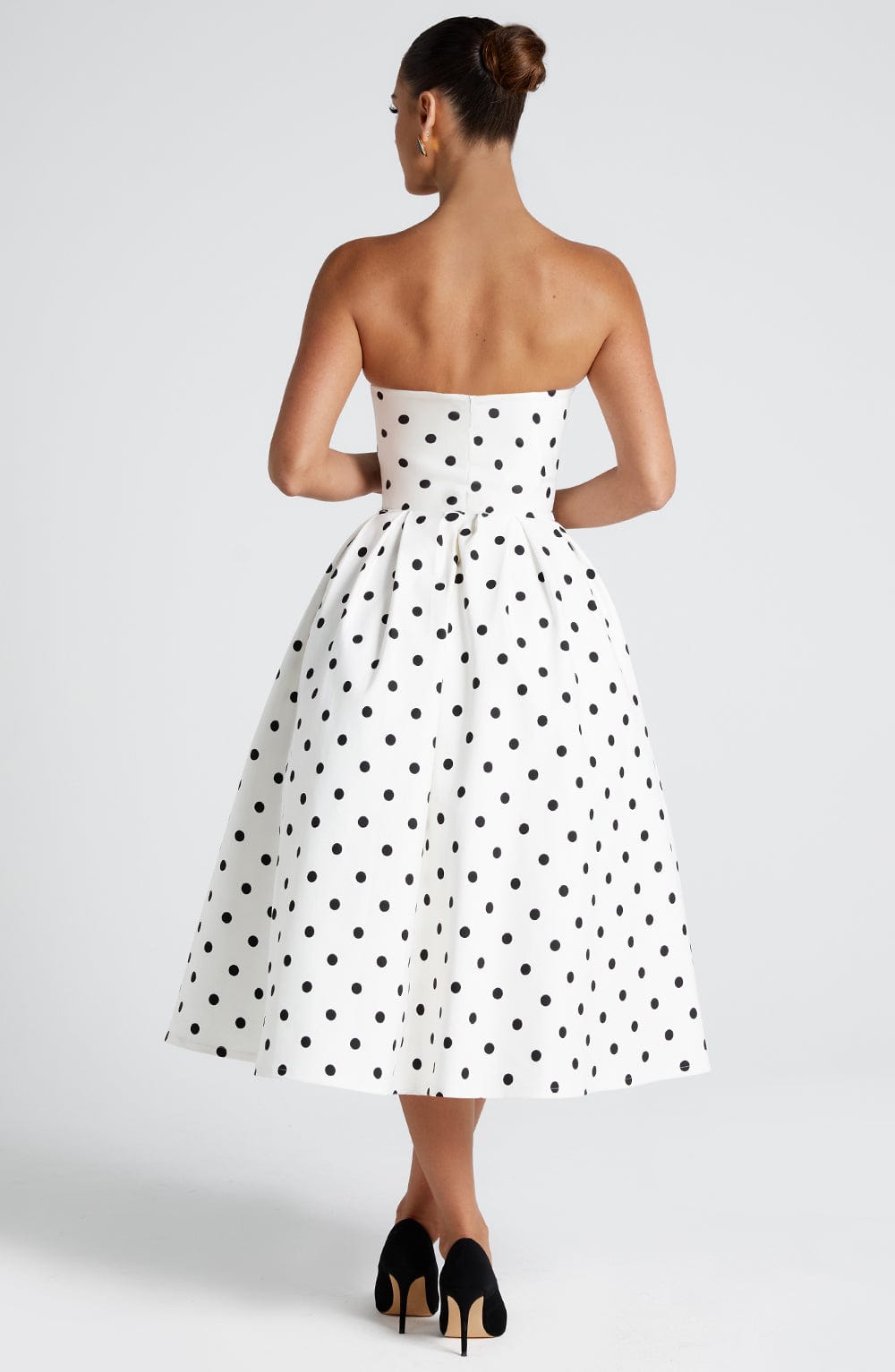 LAILA-MARIE | Vestido midi Curve Torch