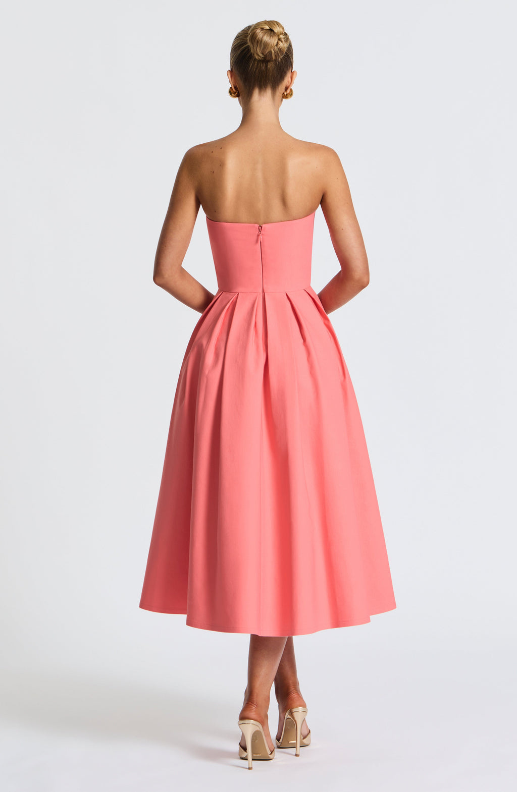 LAILA-MARIE | Vestido midi Curve Torch