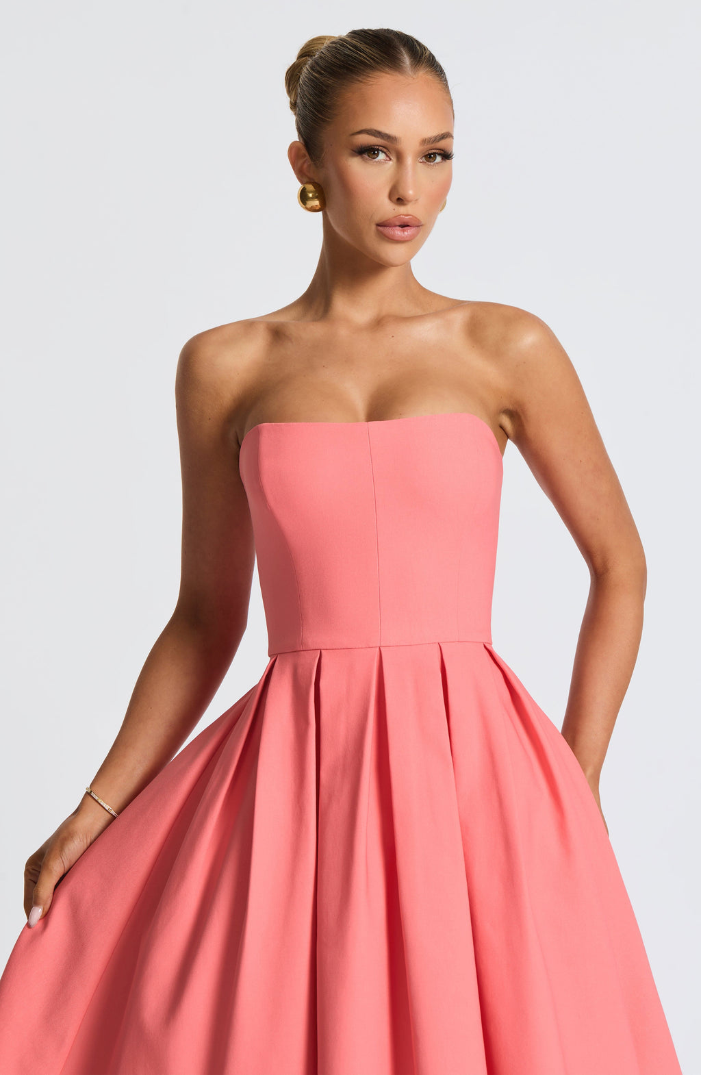 LAILA-MARIE | Vestido midi Curve Torch