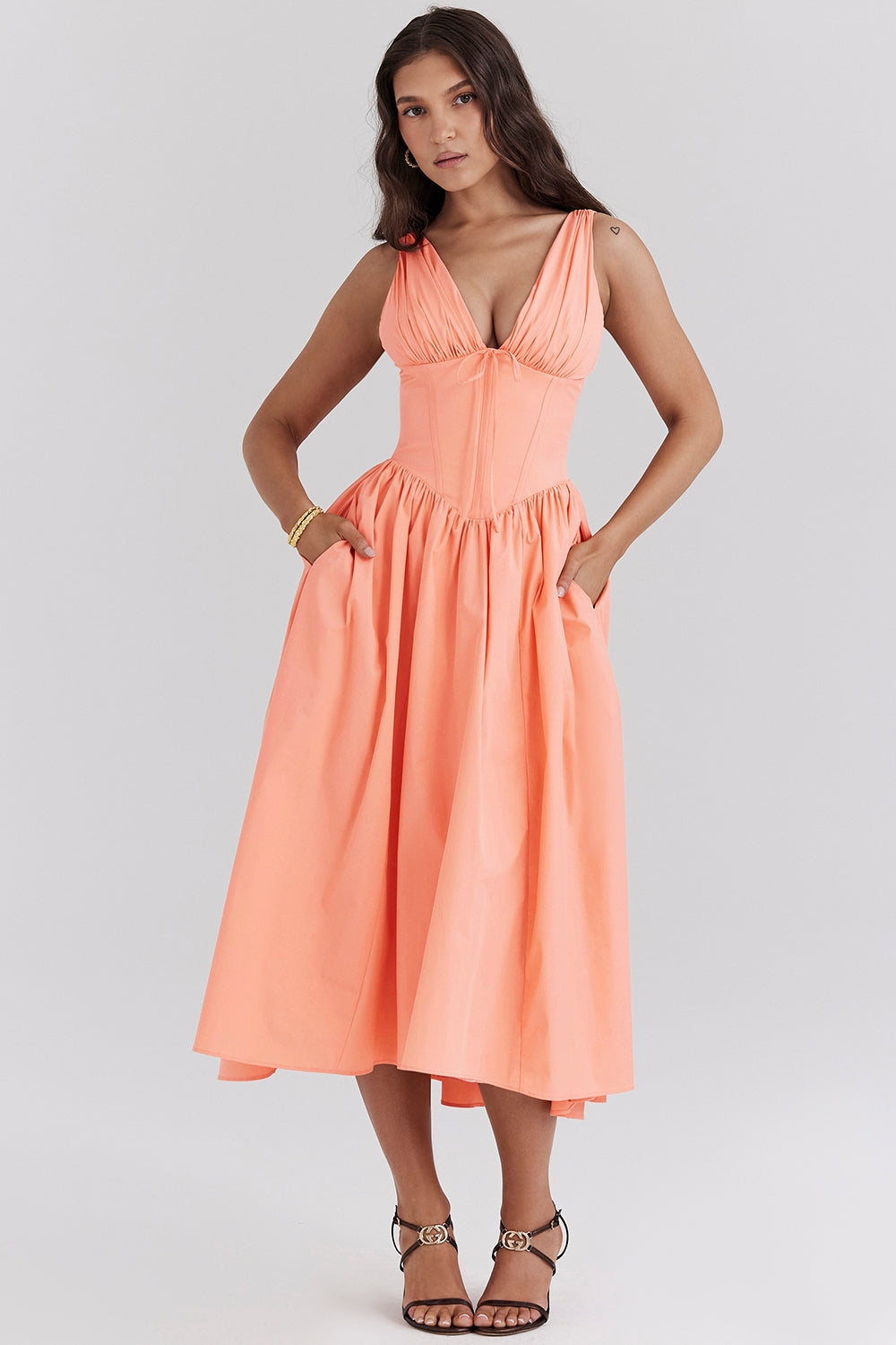 ESME | Vestido Midi de Corsé