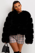 ROSIE | Glamourosa Chaqueta de Piel Sintética