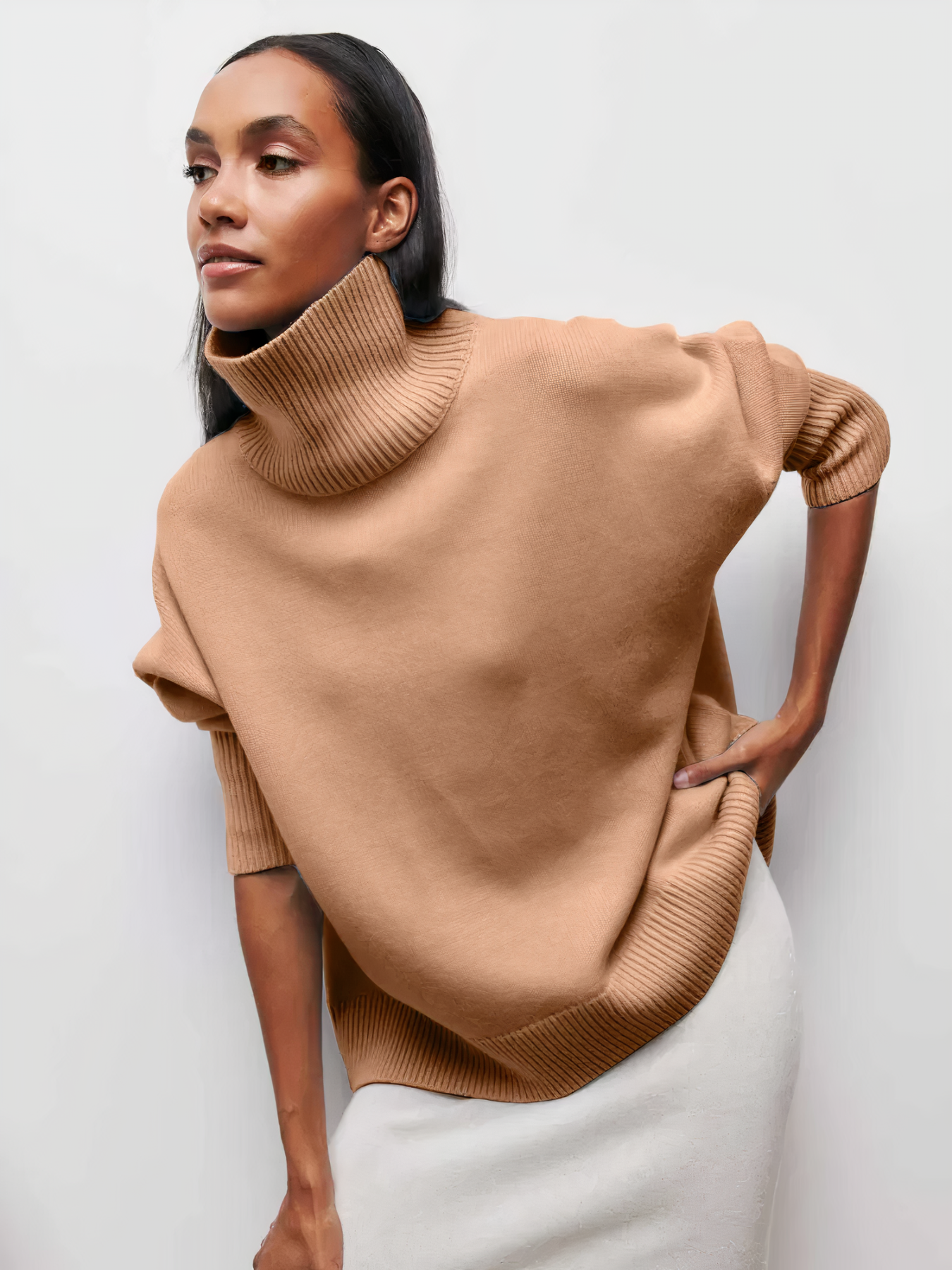 GIANA | Suéter de cuello alto acogedor