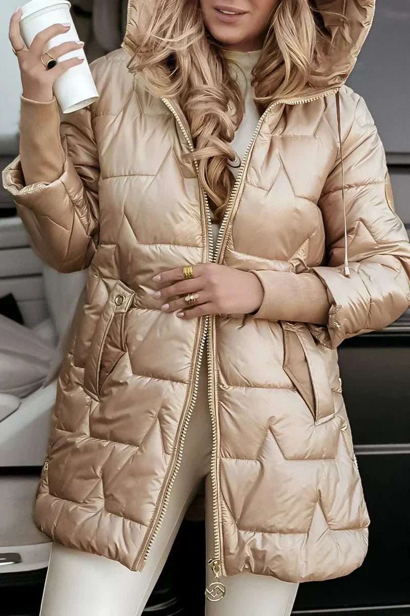 MILA | Chaqueta de Invierno con Capucha