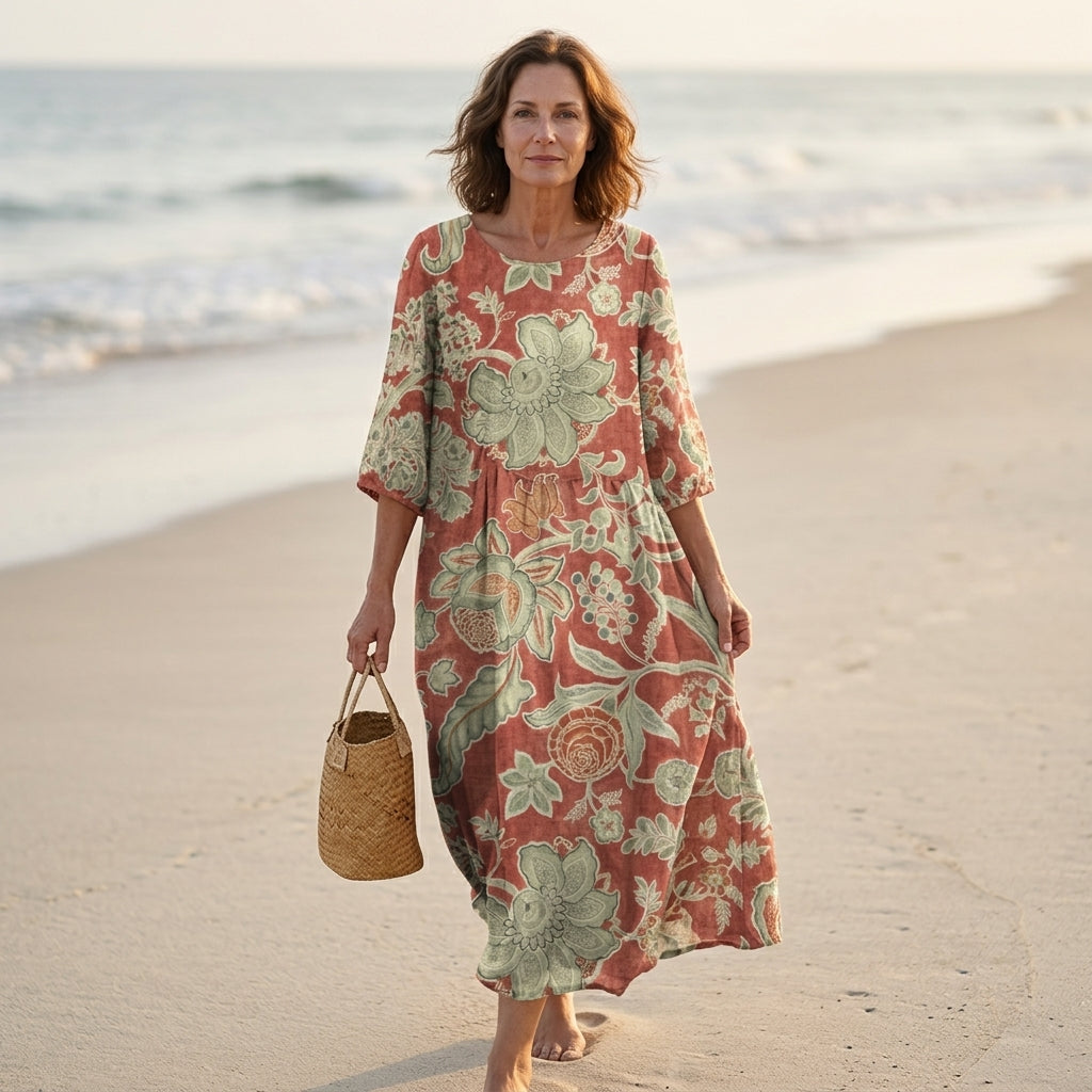 Bérénice | Robe Longue Florale