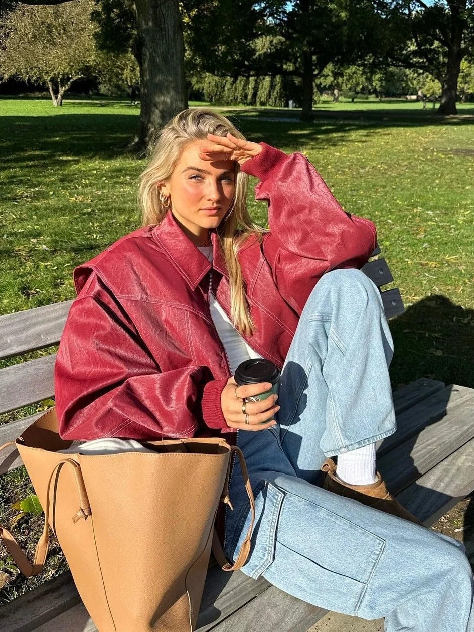 MAREN | Chaqueta de Cuero