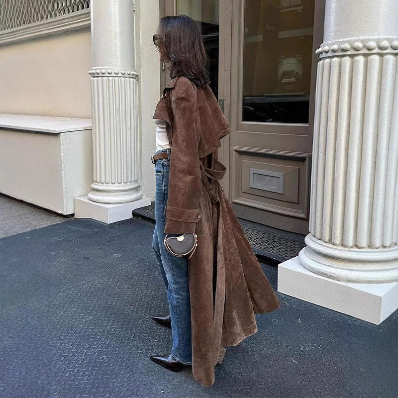CLAIRE | Chaqueta de Ante Vintage