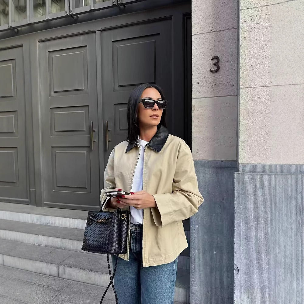 LAIZA | Blazer retro atemporal con solapas