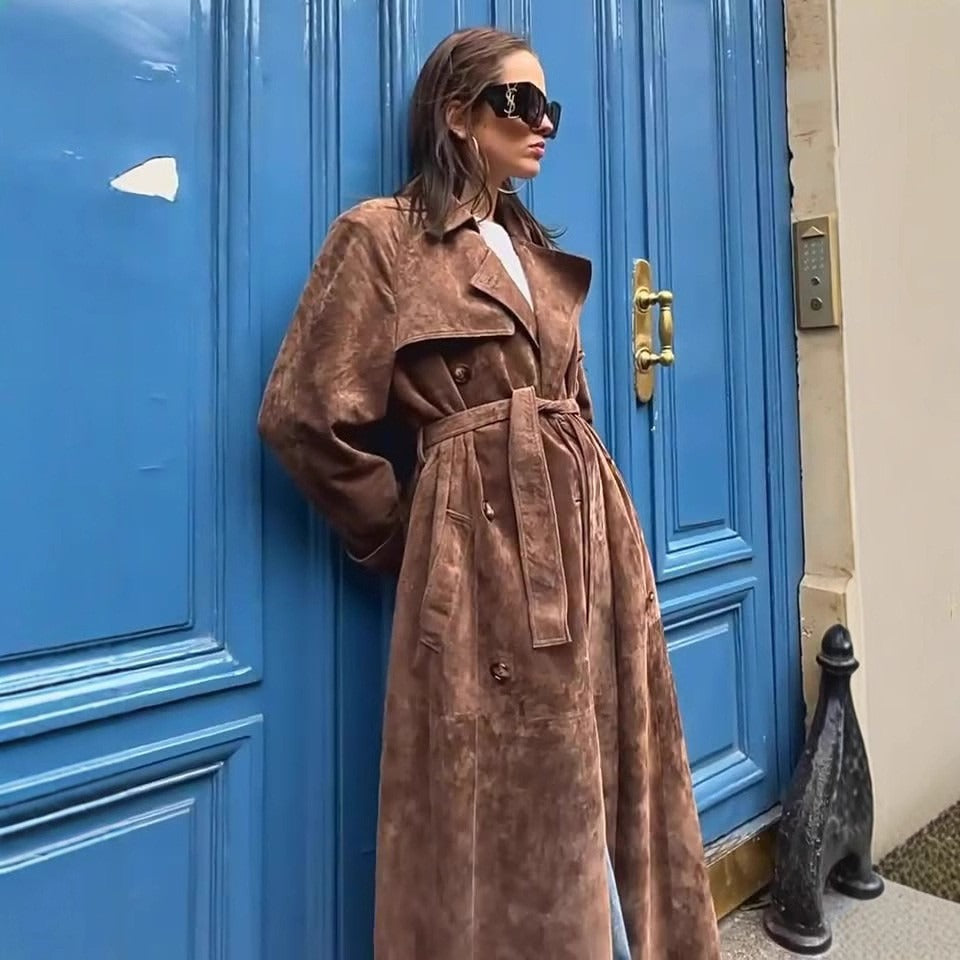 CLAIRE | Chaqueta de Ante Vintage
