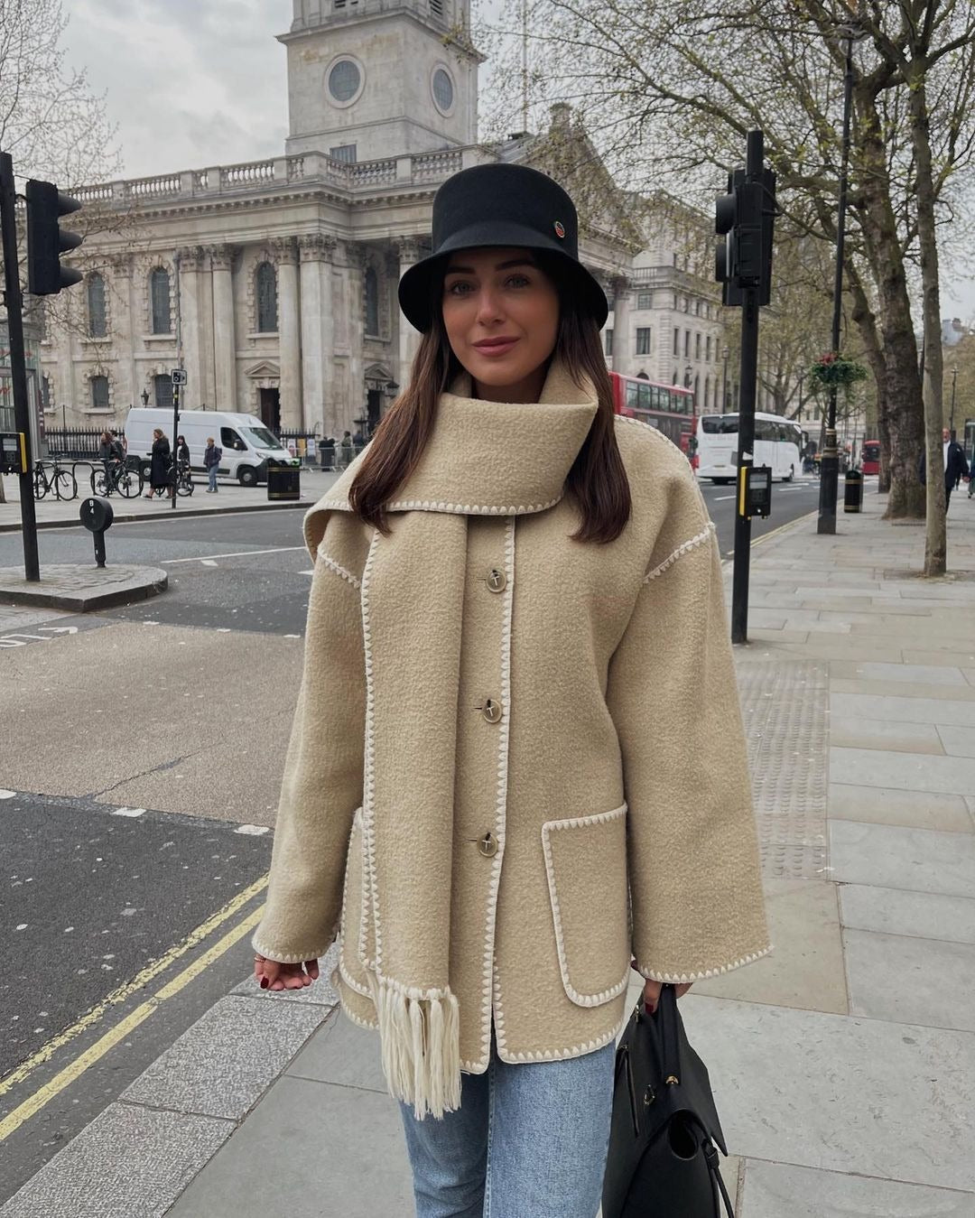 EMILIA | Elegante Chaqueta de Otoño