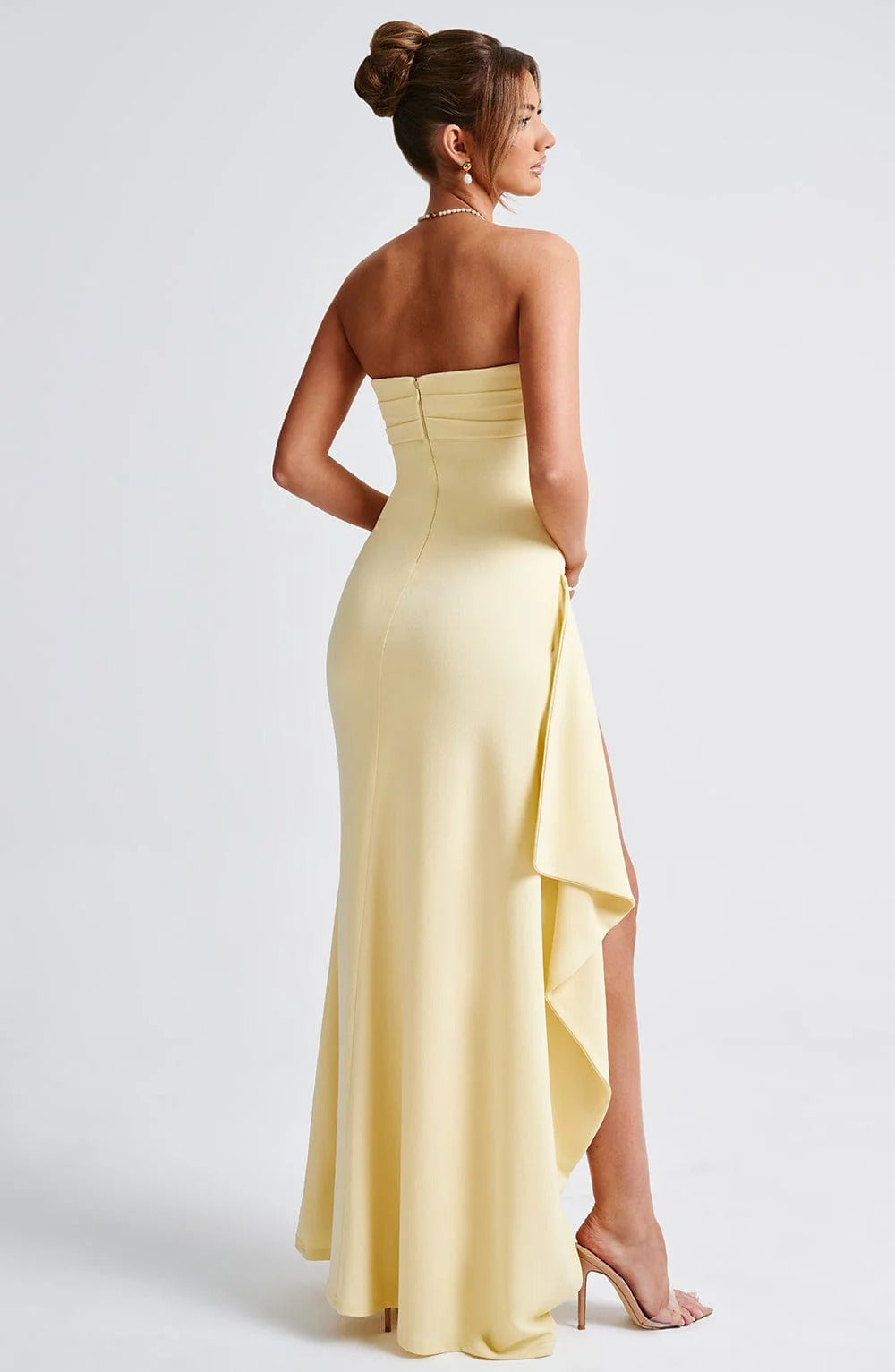 RUTH | Vestido maxi bandeau ajustado