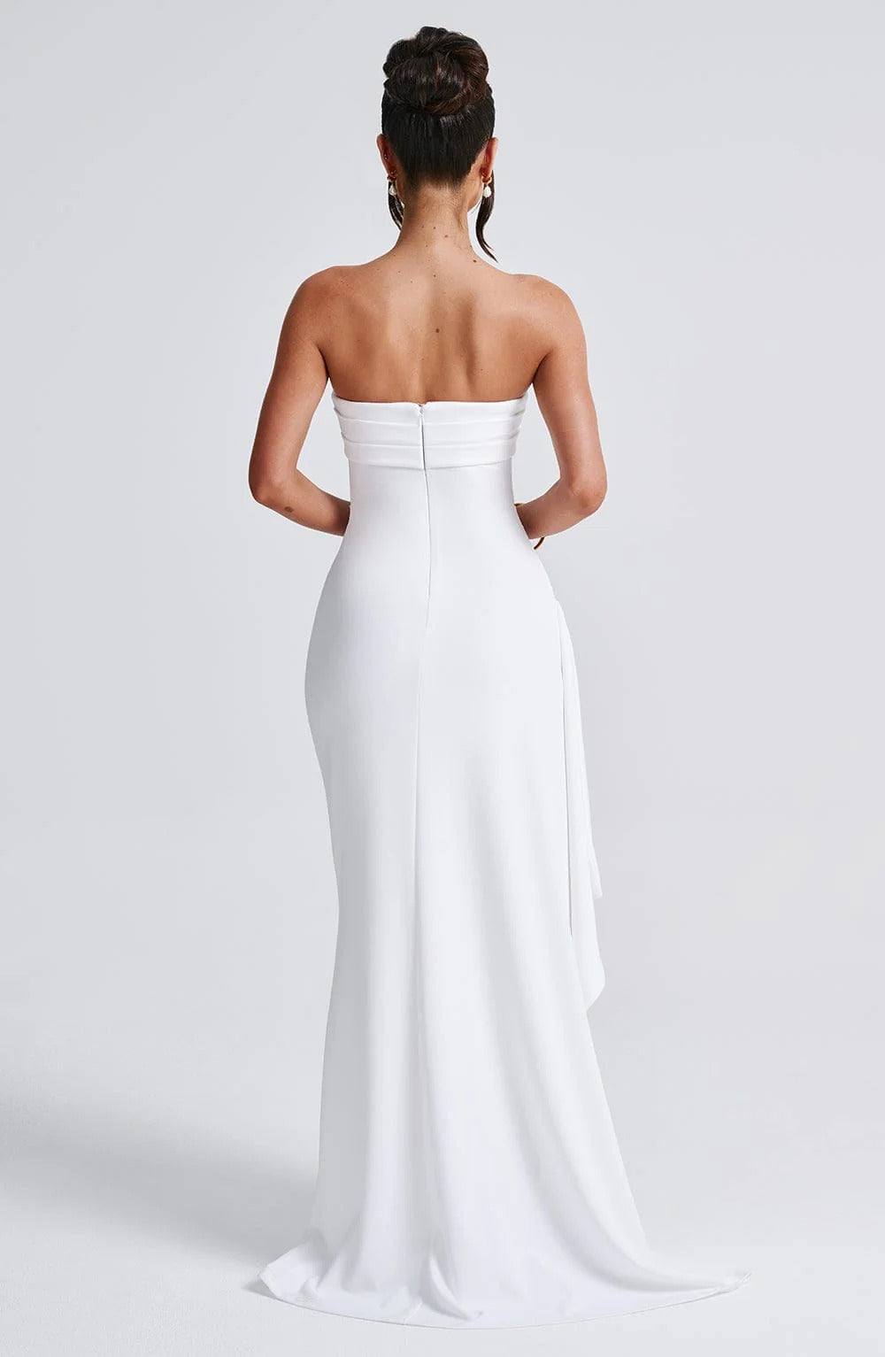 RUTH | Vestido maxi bandeau ajustado