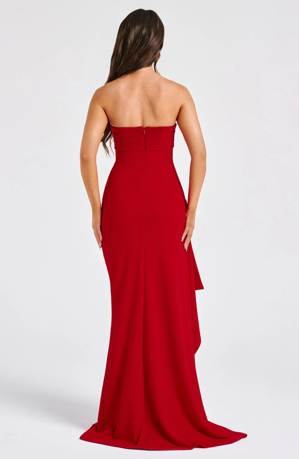 RUTH | Vestido maxi bandeau ajustado