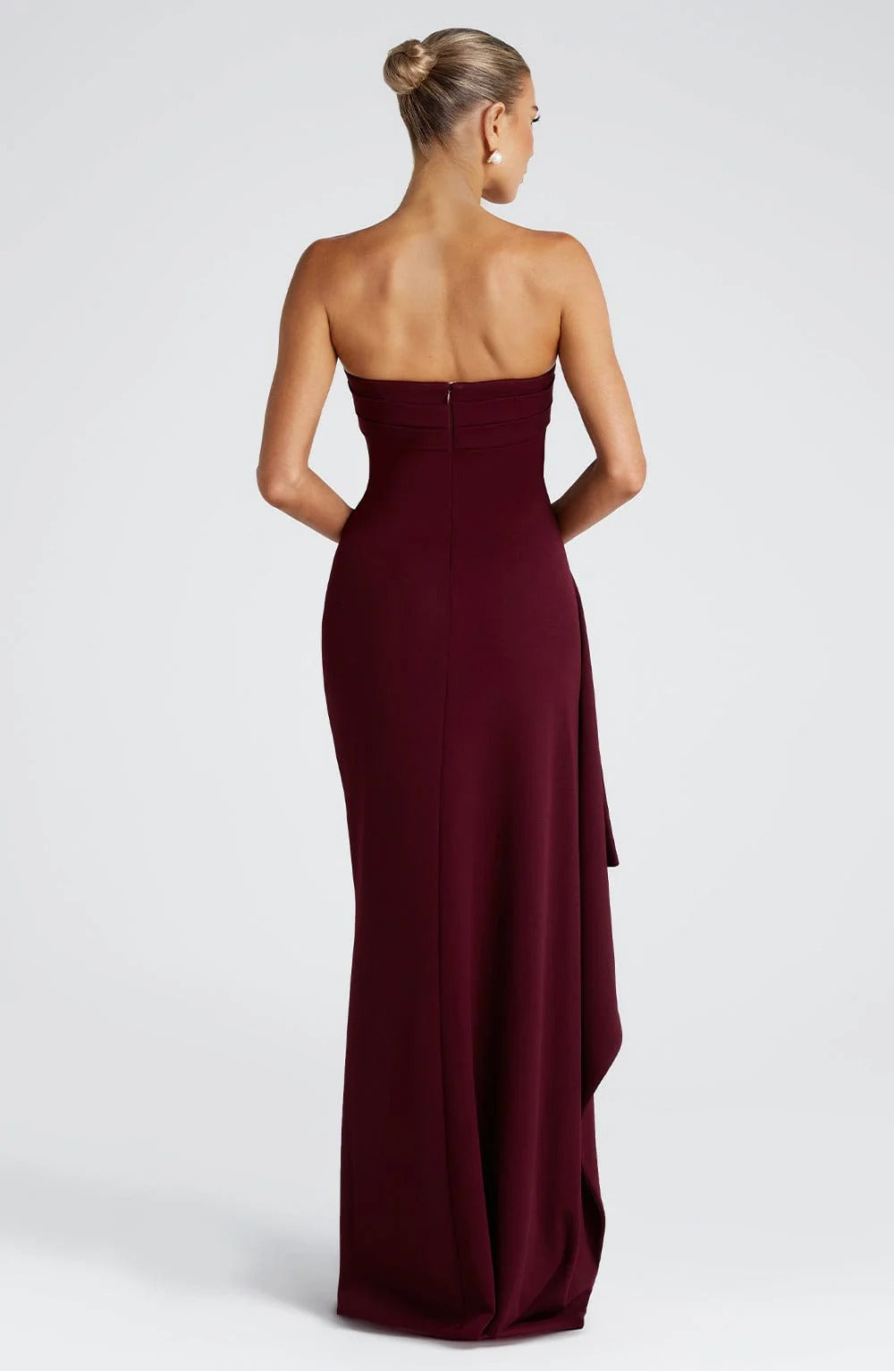 RUTH | Vestido maxi bandeau ajustado