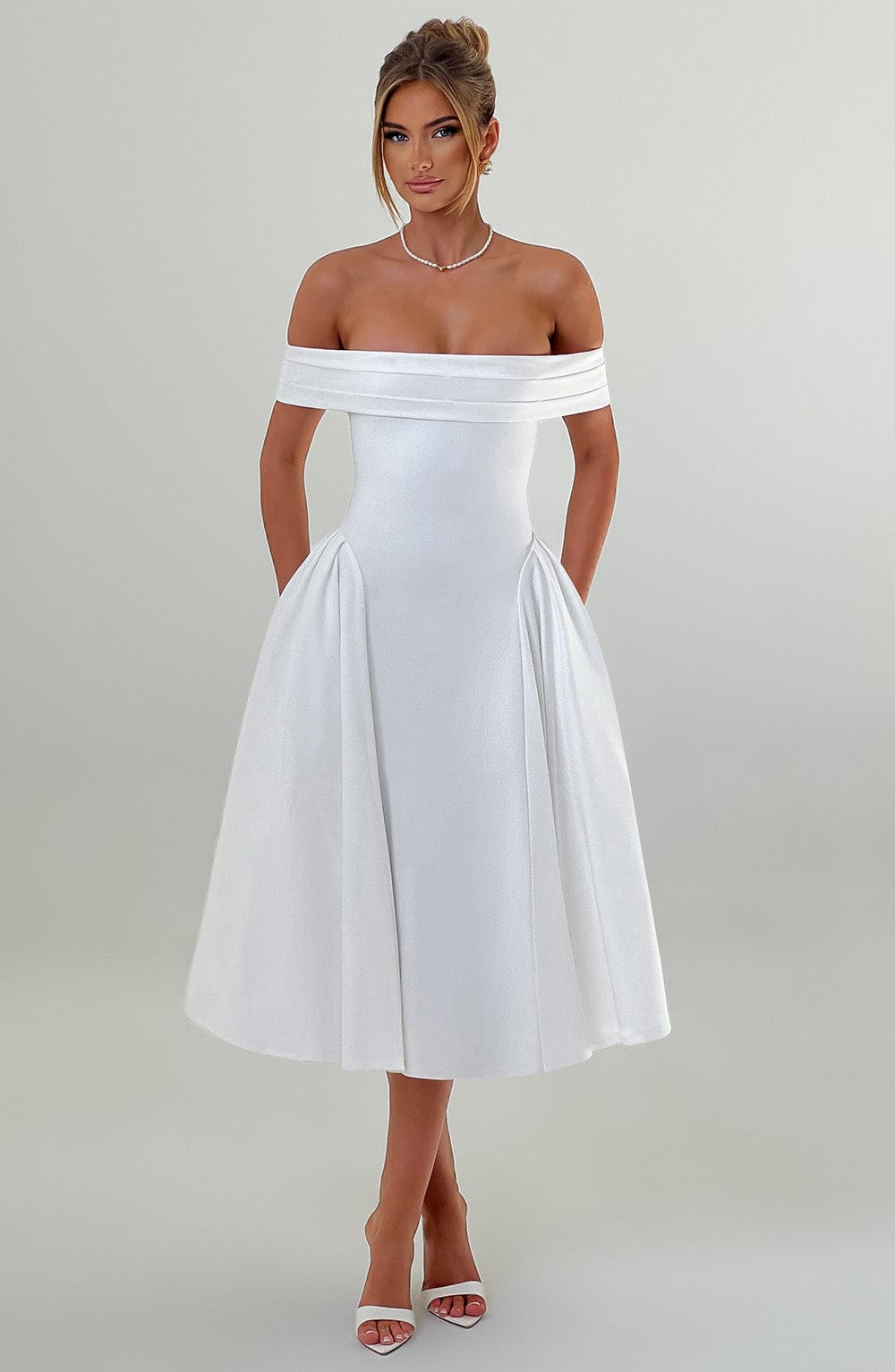 IMANI | Elegante vestido midi