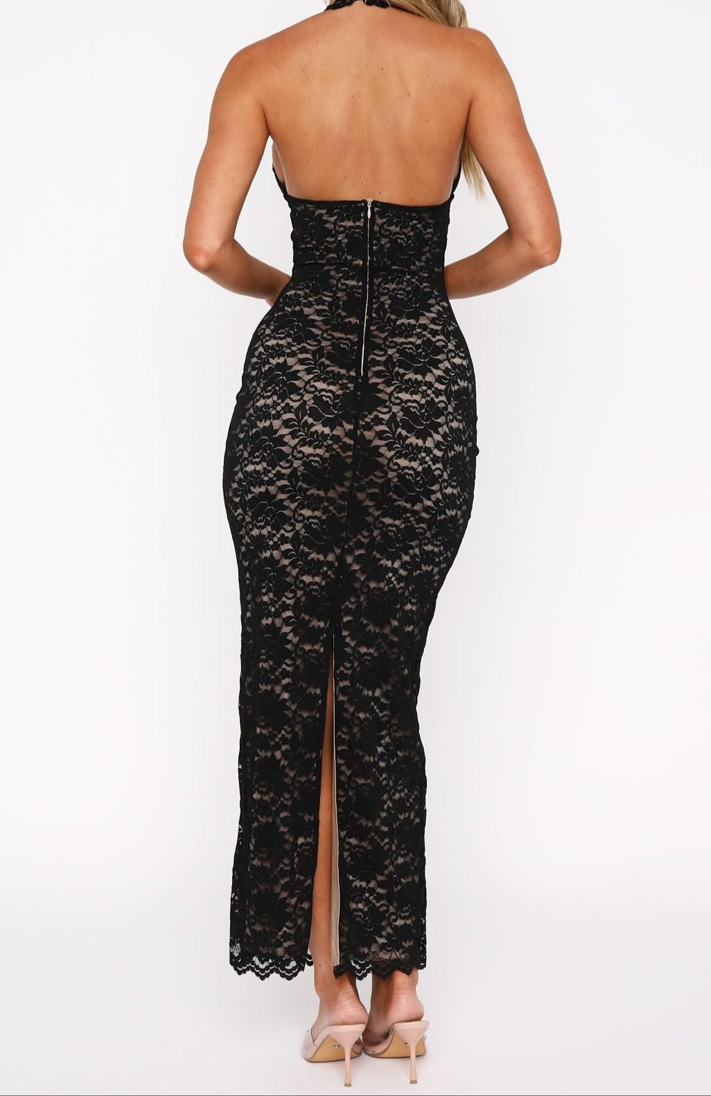 ISABELLA | Lujoso maxivestido de encaje
