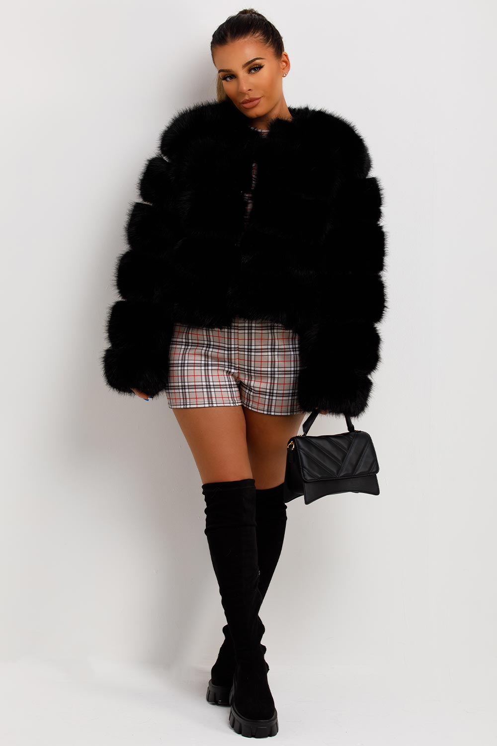ROSIE | Glamourosa Chaqueta de Piel Sintética