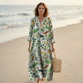 Sylvie | Vestido Tropical Natural