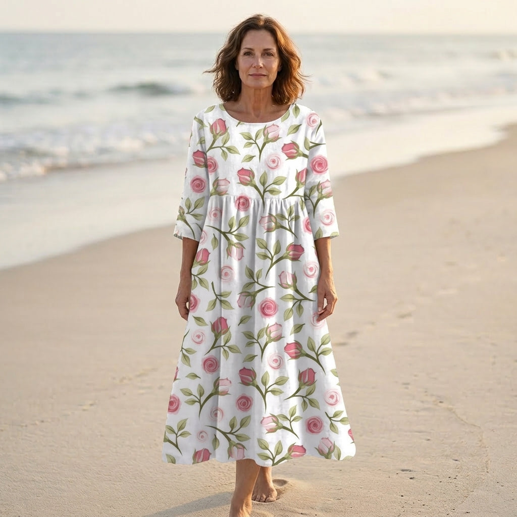Aurélie | Vestido Midi Romántico