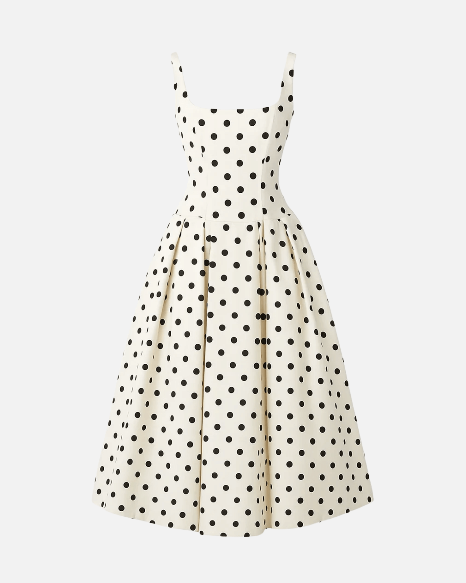 SARAH | Vestido Midi de Lunares